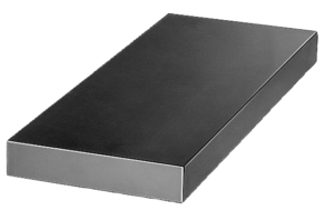 Rektangulära plattor, bearbetade på alla sidor gråjärn och aluminium