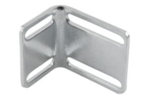 Angle bracket for ball catch